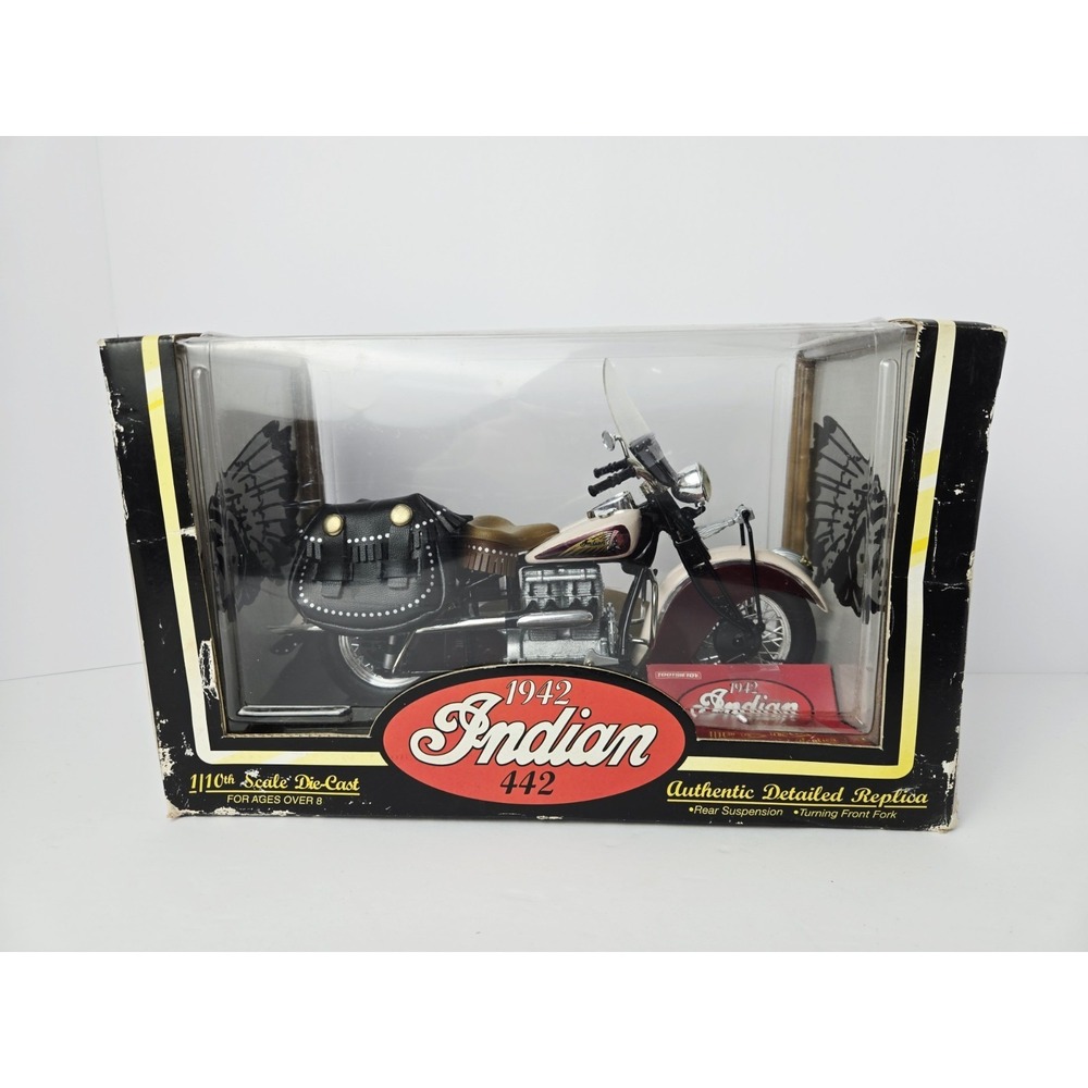 1942 Indian Motorcycle Die Cast 1/10‎ Strombecker 1996 model